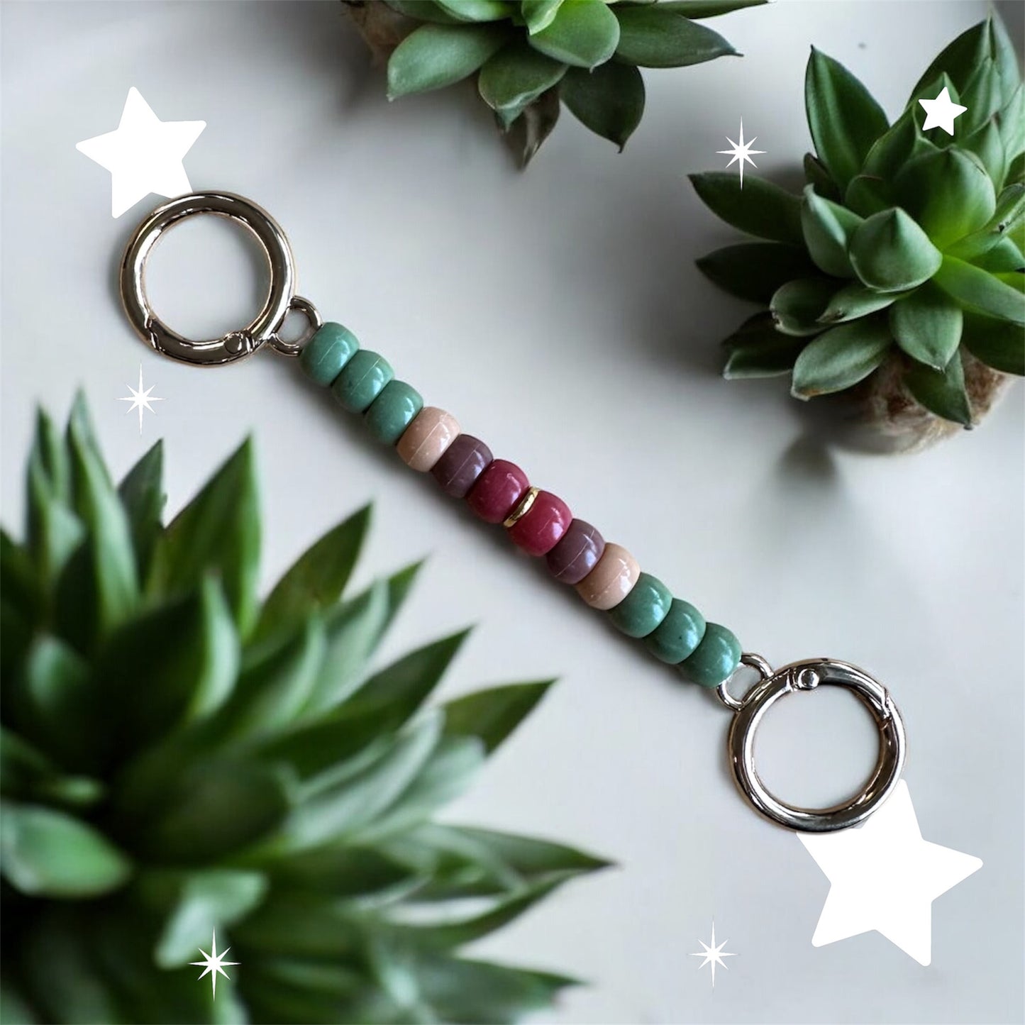 Earth Sign Clip Chain