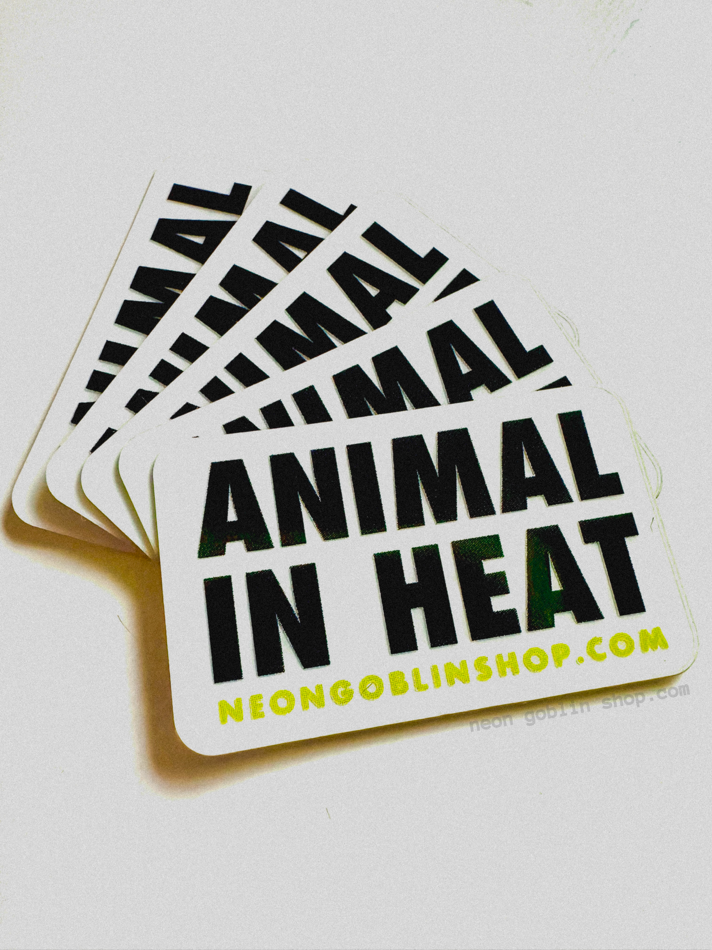 Animal In Heat - glow in the dark